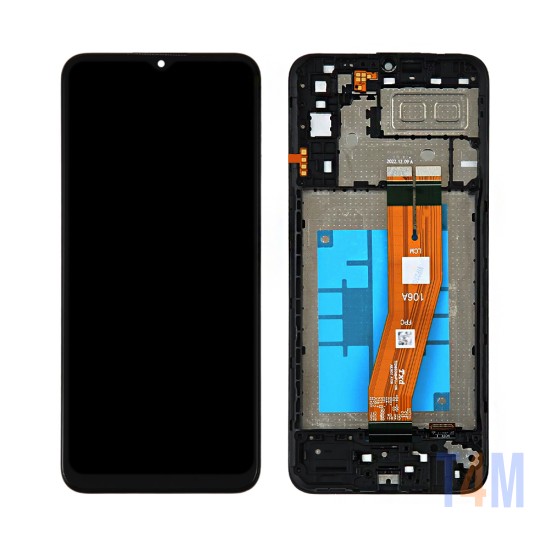 Touch+Display with Frame Samsung Galaxy A04e/A042 6.5" Service Pack (GH81-23088A) Black